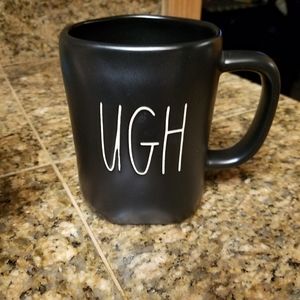Black Ugh Rae Dunn mug